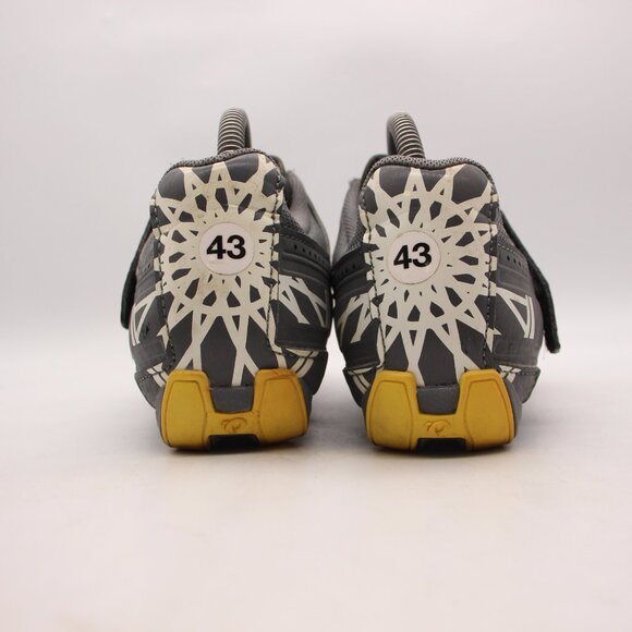Soul Cycle Pearl Izumi Men's Size EU 43 Cycling Shoes Gray Athletic Sneaker - Picture 5 of 10